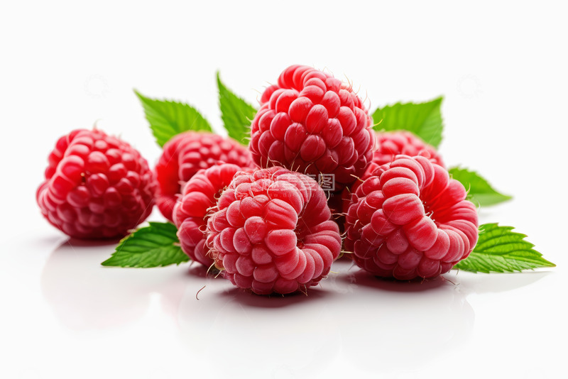 高清大图下载【趣麦麦图】新鲜覆盆子特写