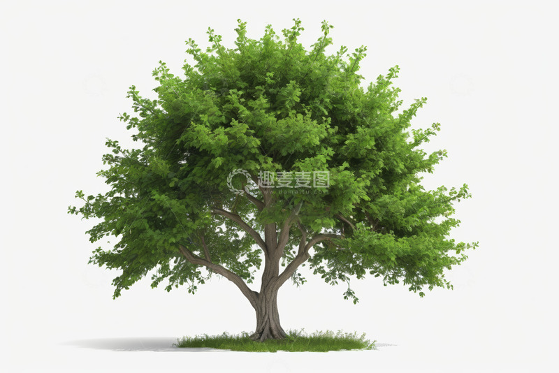 高清大图下载【趣麦麦图】绿色树木素材