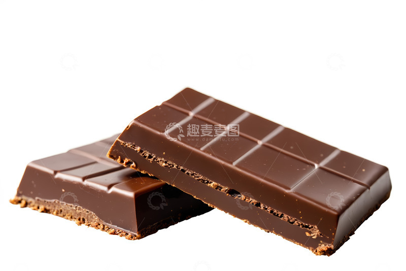 高清大图下载【趣麦麦图】块状巧克力特写