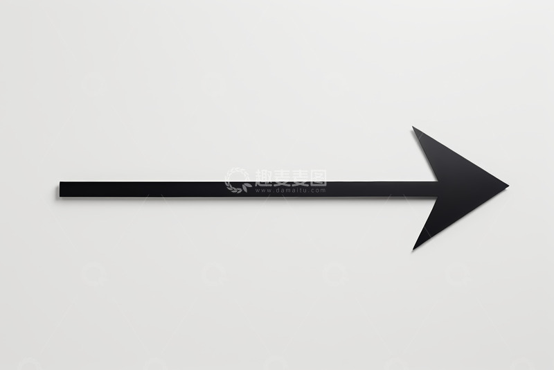 高清大图下载【趣麦麦图】黑色箭头符号简洁背景