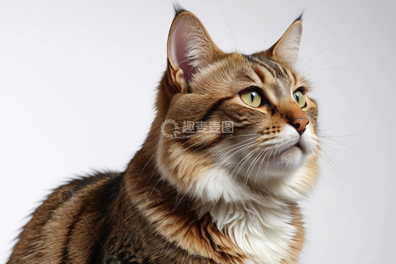 高清大图下载【趣麦麦图】狸花猫特写