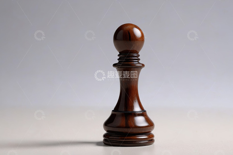 国际象棋棋子特写
