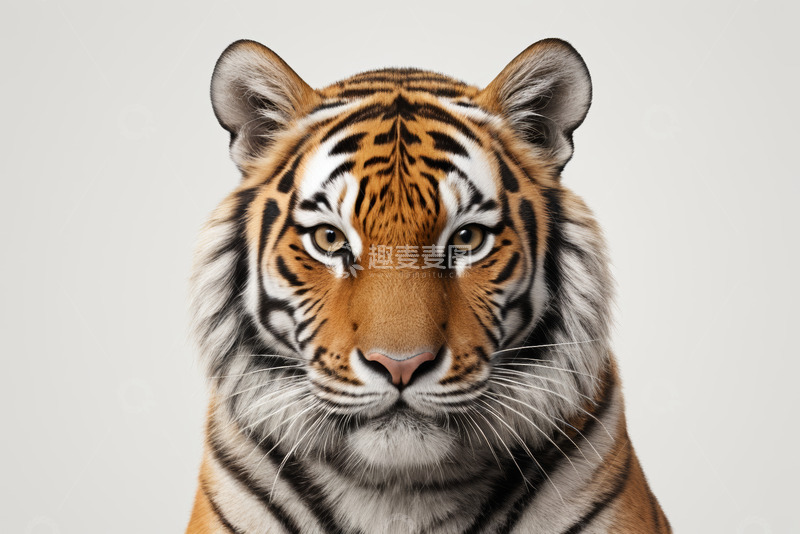 高清大图下载【趣麦麦图】老虎头部特写