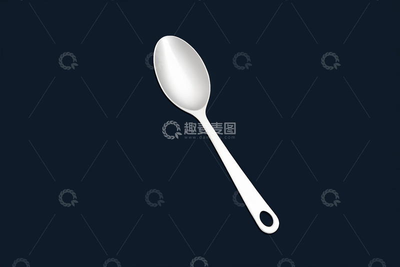 高清大图下载【趣麦麦图】白色勺子特写素材