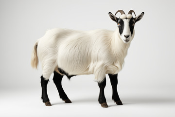 站立的山羊特写