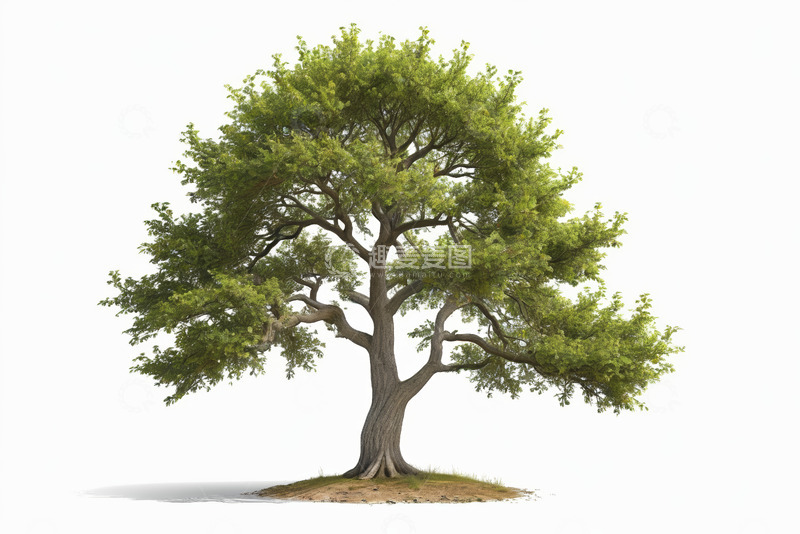 高清大图下载【趣麦麦图】单棵绿树素材