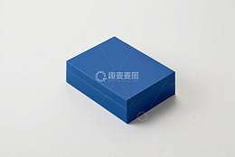 蓝色盒子产品渲染图