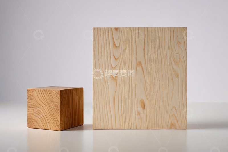 高清大图下载【趣麦麦图】木块与木板的特写展示