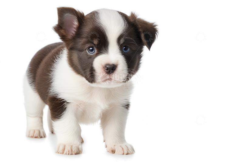 高清大图下载【趣麦麦图】可爱小狗特写