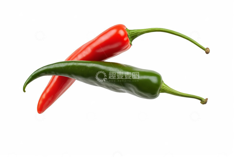高清大图下载【趣麦麦图】红绿辣椒特写素材