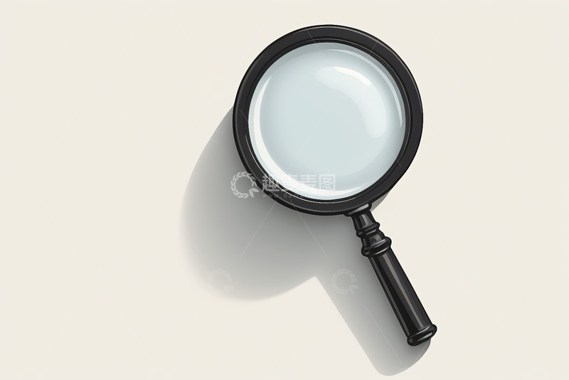 高清大图下载【趣麦麦图】放大镜特写素材
