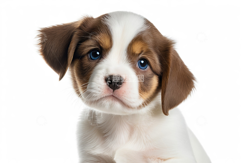 高清大图下载【趣麦麦图】可爱小狗特写