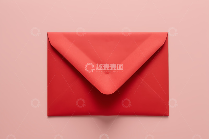 高清大图下载【趣麦麦图】红色信封特写