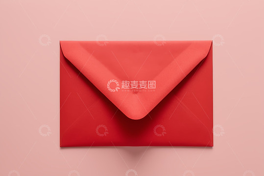 红色信封特写