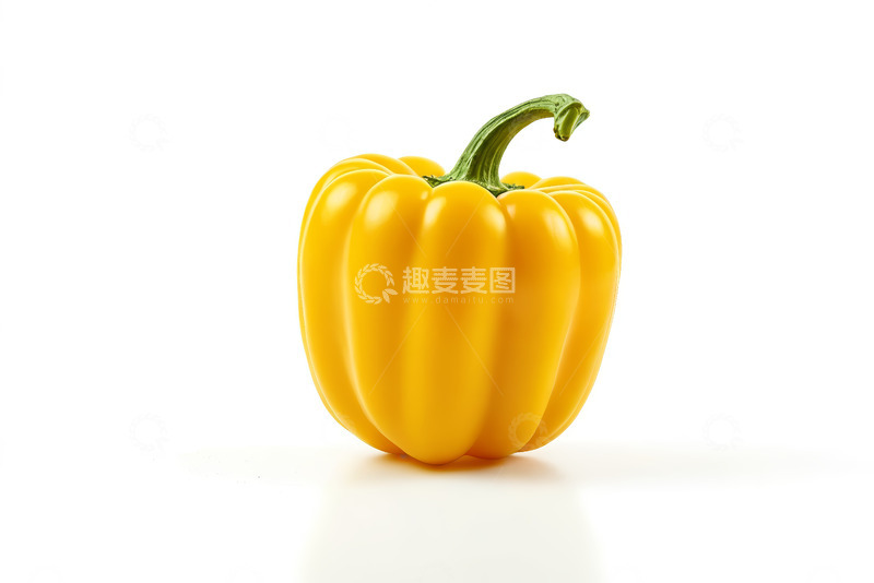 高清大图下载【趣麦麦图】黄色甜椒特写