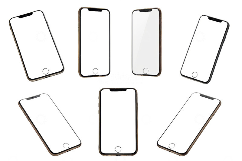 高清大图下载【趣麦麦图】多视角智能手机展示