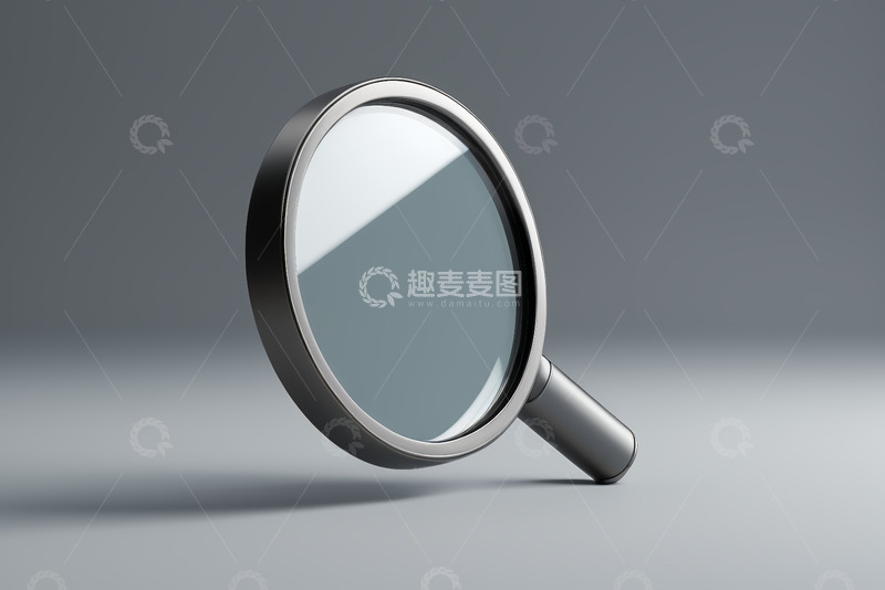 高清大图下载【趣麦麦图】金属放大镜特写
