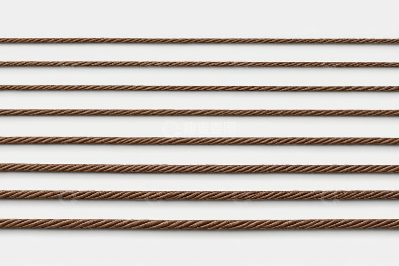 高清大图下载【趣麦麦图】多根钢丝绳特写素材