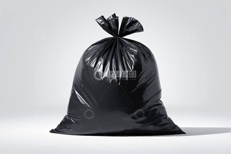 高清大图下载【趣麦麦图】黑色垃圾袋静物展示