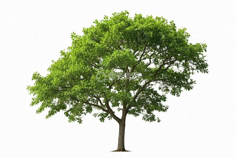 高清大图下载【趣麦麦图】单棵绿树特写