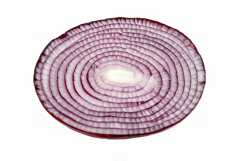 高清大图下载【趣麦麦图】切片红洋葱特写