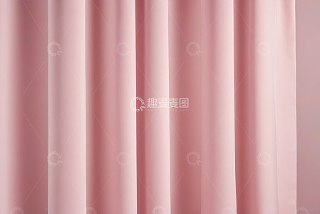 粉色织物窗帘背景素材