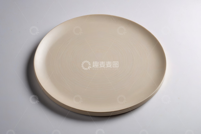高清大图下载【趣麦麦图】白色盘子特写