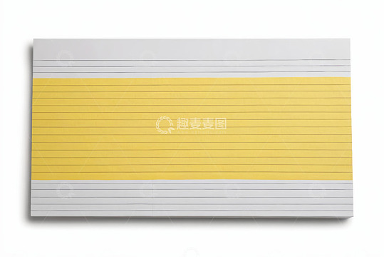 黄白相间条纹纸张素材