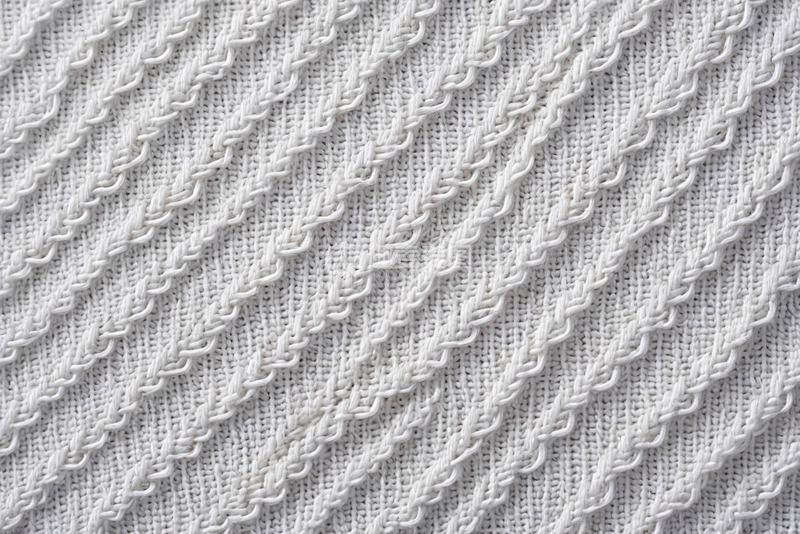 高清大图下载【趣麦麦图】白色针织纺织品纹理特写