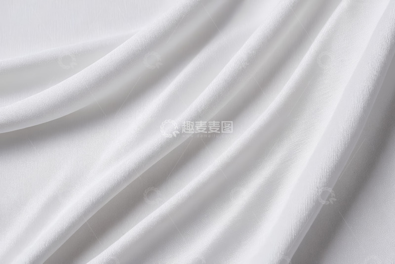 高清大图下载【趣麦麦图】白色织物纹理特写