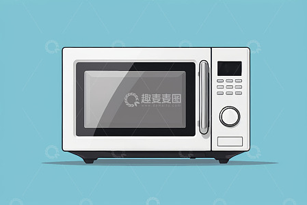 白色微波炉插图