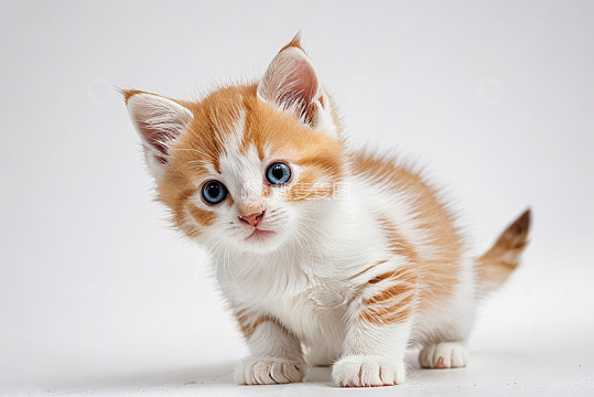 可爱小猫咪特写