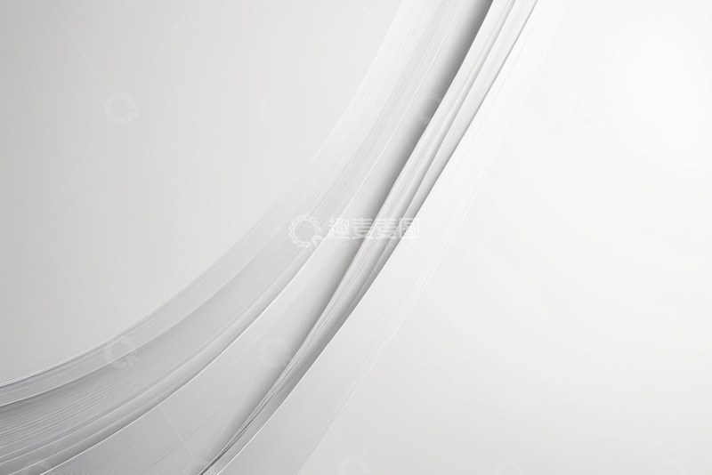 高清大图下载【趣麦麦图】白色抽象线条背景素材