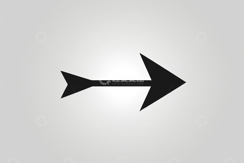 高清大图下载【趣麦麦图】黑色箭头符号素材