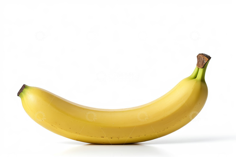 高清大图下载【趣麦麦图】单根黄色香蕉静物特写