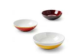 三色陶瓷碗产品展示
