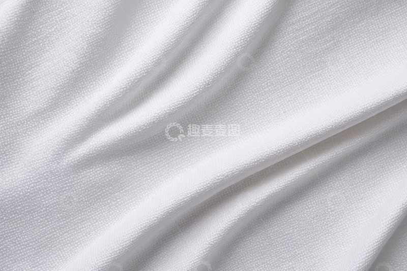 高清大图下载【趣麦麦图】白色织物纹理特写