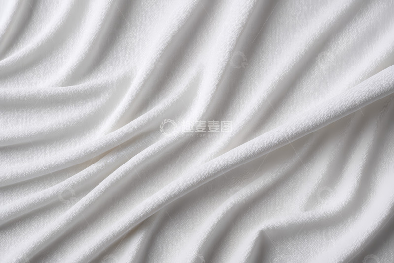 高清大图下载【趣麦麦图】白色织物纹理特写