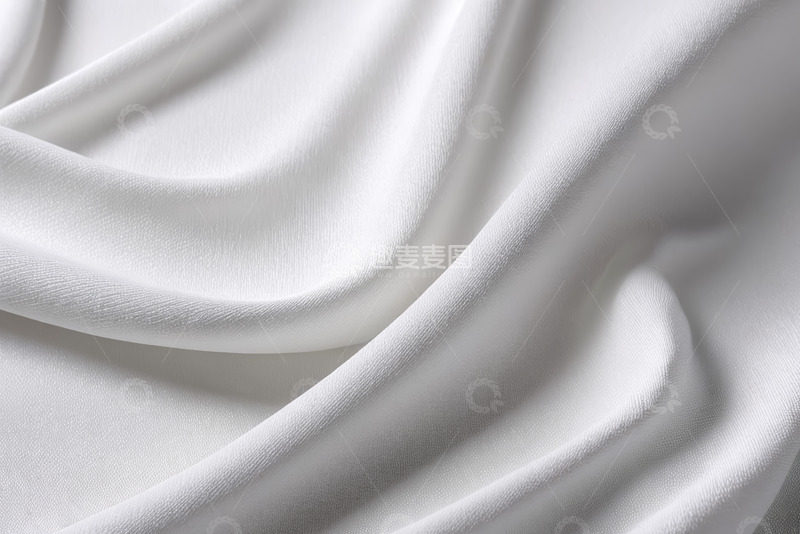 高清大图下载【趣麦麦图】白色织物纹理特写