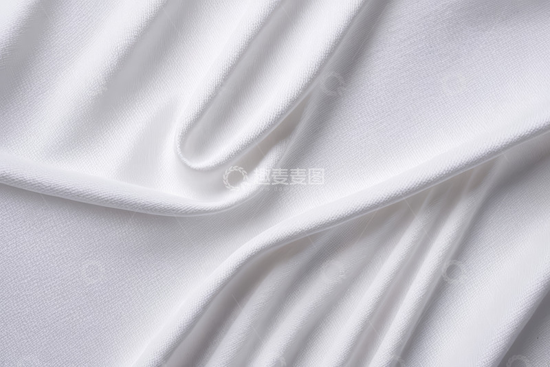 高清大图下载【趣麦麦图】白色织物纹理特写