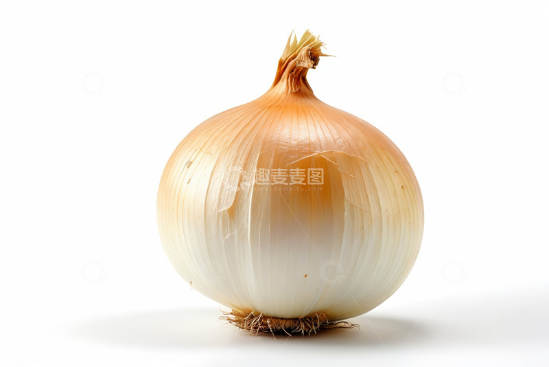 高清大图下载【趣麦麦图】白色背景下的新鲜洋葱