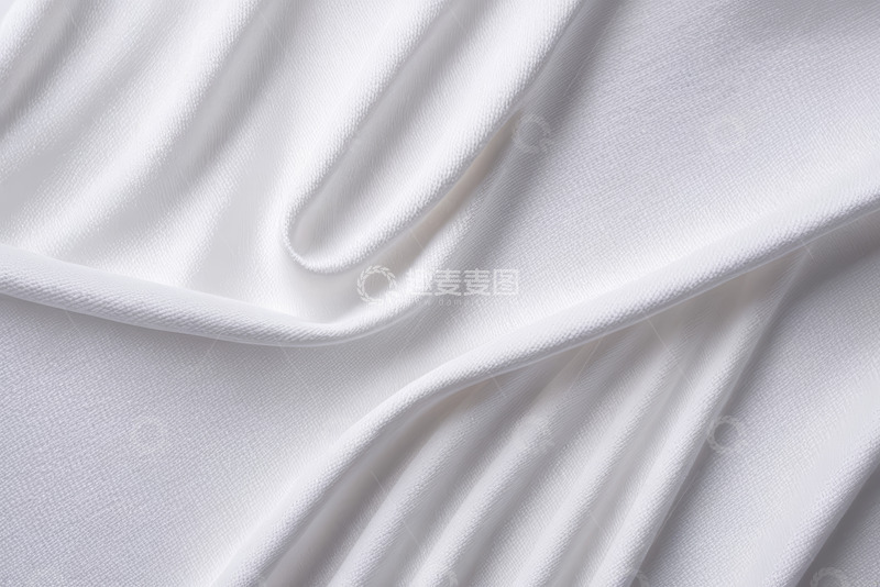 高清大图下载【趣麦麦图】白色织物纹理特写