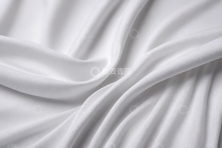 白色丝绸织物纹理