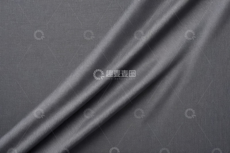 高清大图下载【趣麦麦图】灰色织物纹理特写
