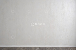 室内白色背景墙面木地板素材