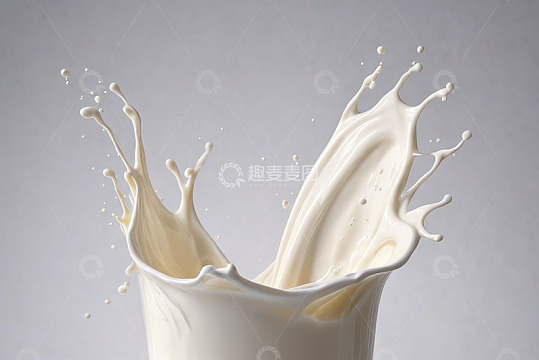 飞溅的牛奶素材