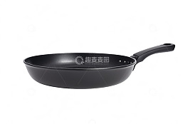 黑色平底锅特写