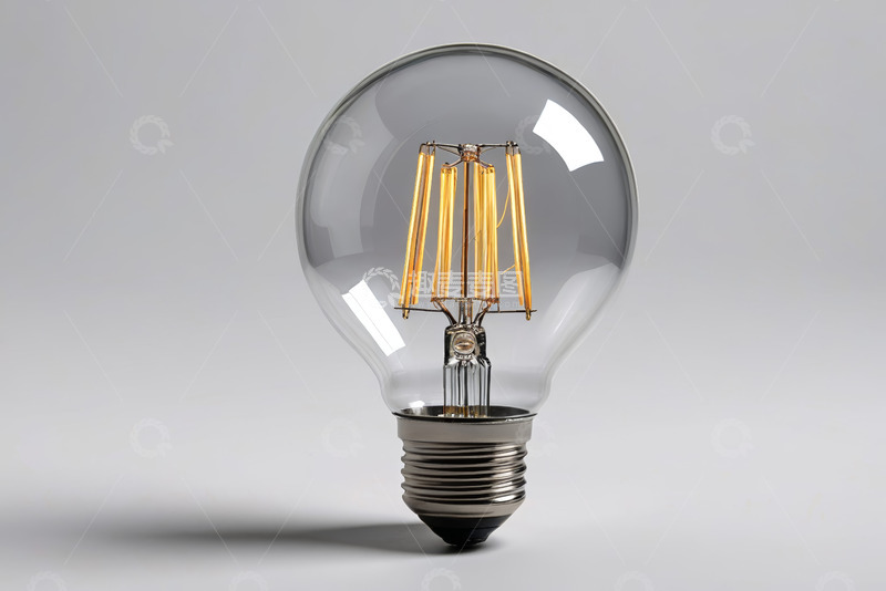 高清大图下载【趣麦麦图】透明灯泡特写