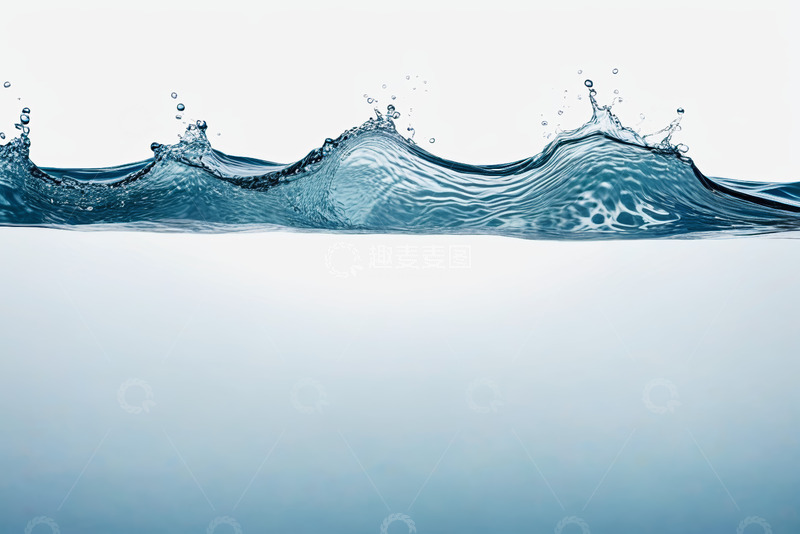 高清大图下载【趣麦麦图】蓝色水波动态素材