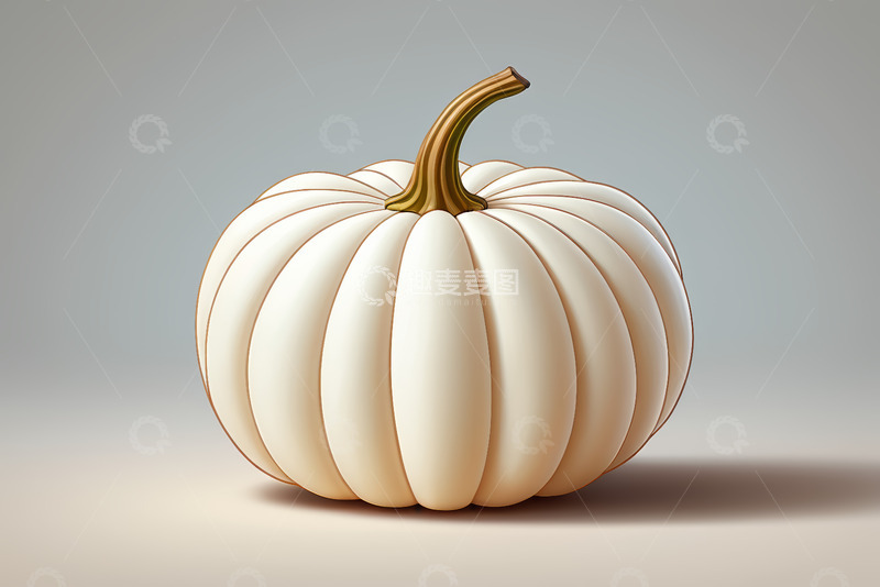 高清大图下载【趣麦麦图】白色南瓜静物特写